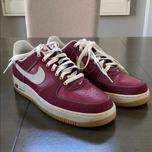 Nike Air Force 1 Team Red Rare
